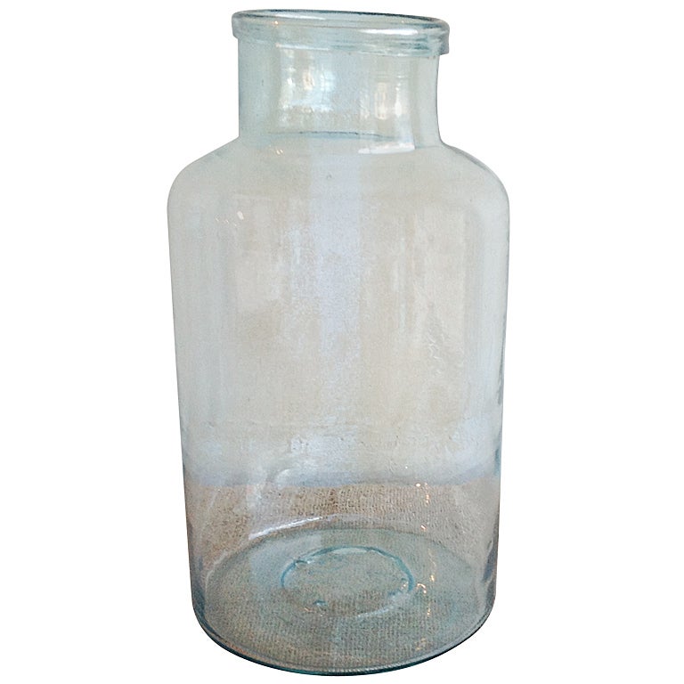Vintage 8L Glass Jar For Sale at 1stDibs
