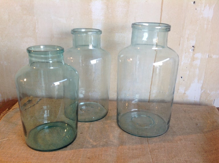 Mid-20th Century Vintage 8L Glass Jar For Sale