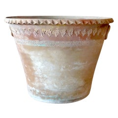 Antique Flower Pot from Puglia