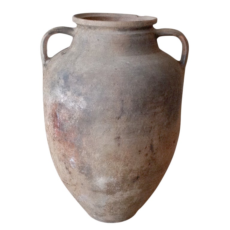 Antique Oil Jar from Calabria For Sale