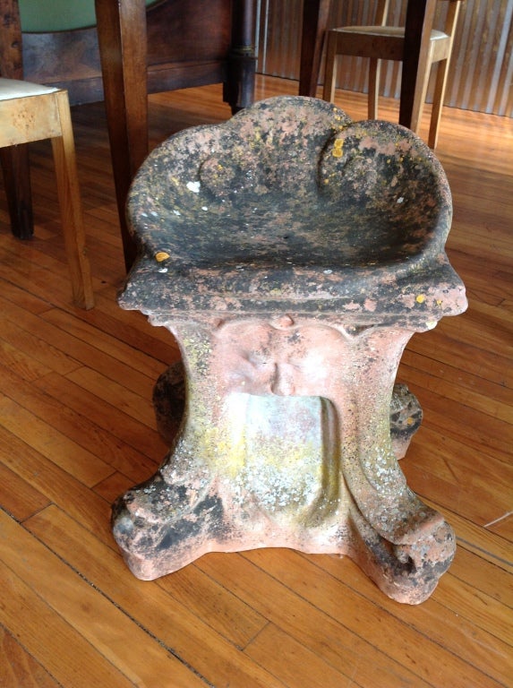 Antique Italian Garden Stool