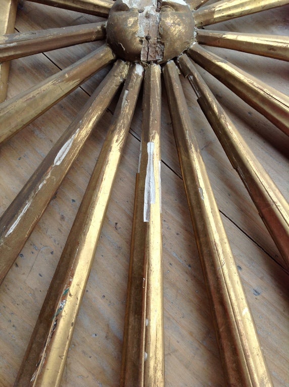 Sunburst Architectural Fragment