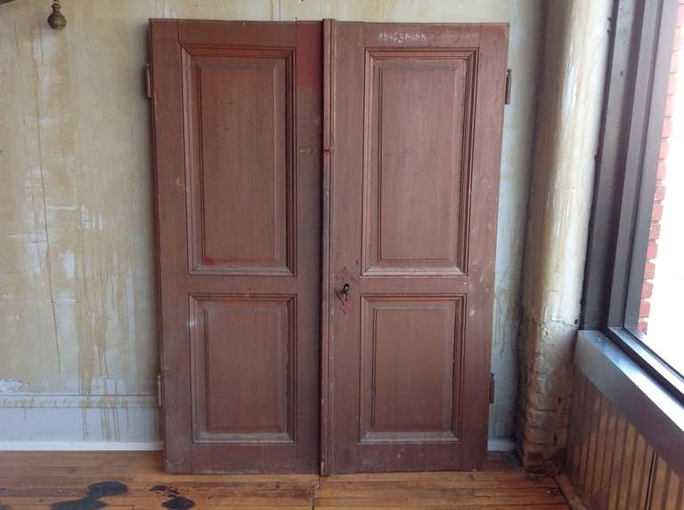 Antique Cellar Doors from Piedmont, Italy