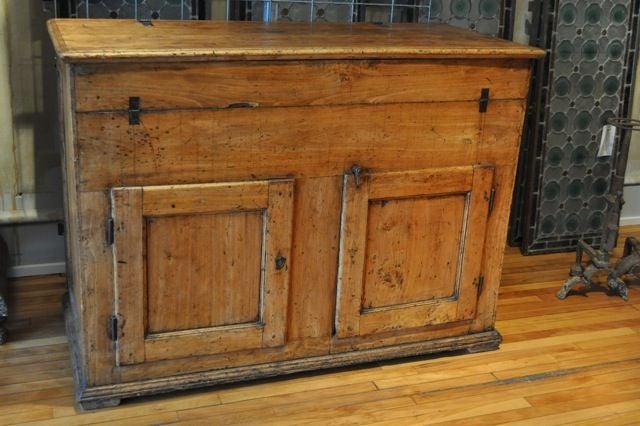 antique bread making cabinet