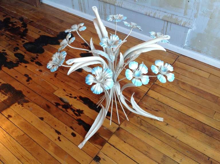 Italian Tole Side Table Base