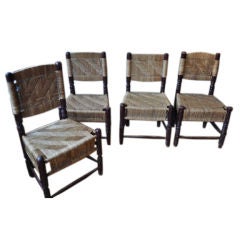 Italian Rustic Chair Set