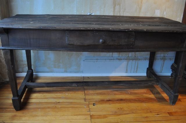 spanish table with drawer