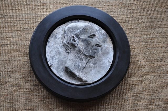 Framed Italian Gesso relief