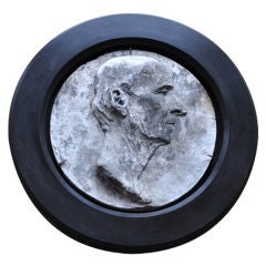 Framed Italian Gesso relief