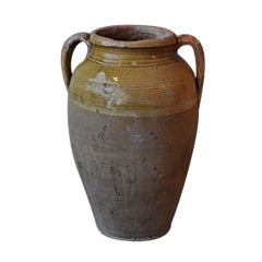 Antique Glazed Terra Cotta Jars