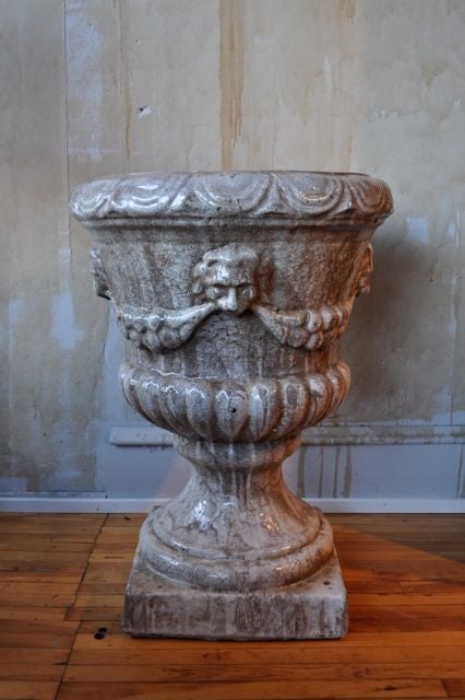 large Italian urn