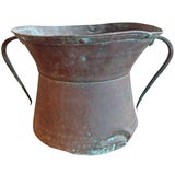 Antique Copper Water Pot from Italy