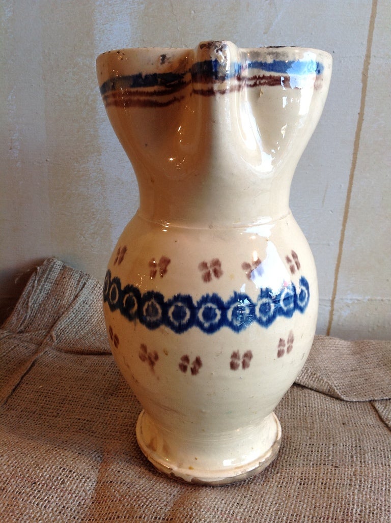 Antique Water Pitcher from Puglia, Italy