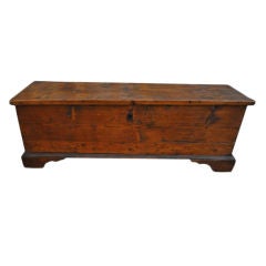Antique Italian Country  Trunk
