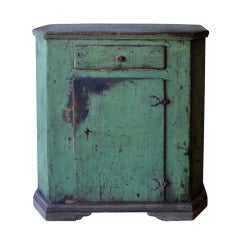 Italian Antique Painted Cabinet