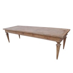 Antique Long Fattoria table (farm table)