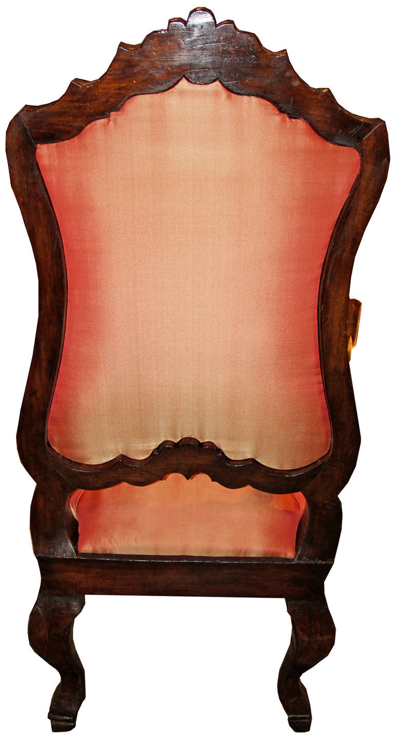 18th Century Dutch Baroque Armchair