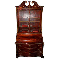 18th Century Russian Mahogany Secretaire