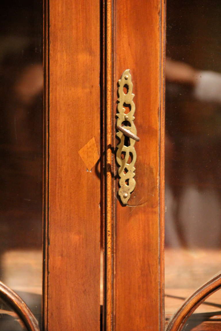 Late 18th Century English George III Mahogany Bureau Bookcase (Secretaire) For Sale 1