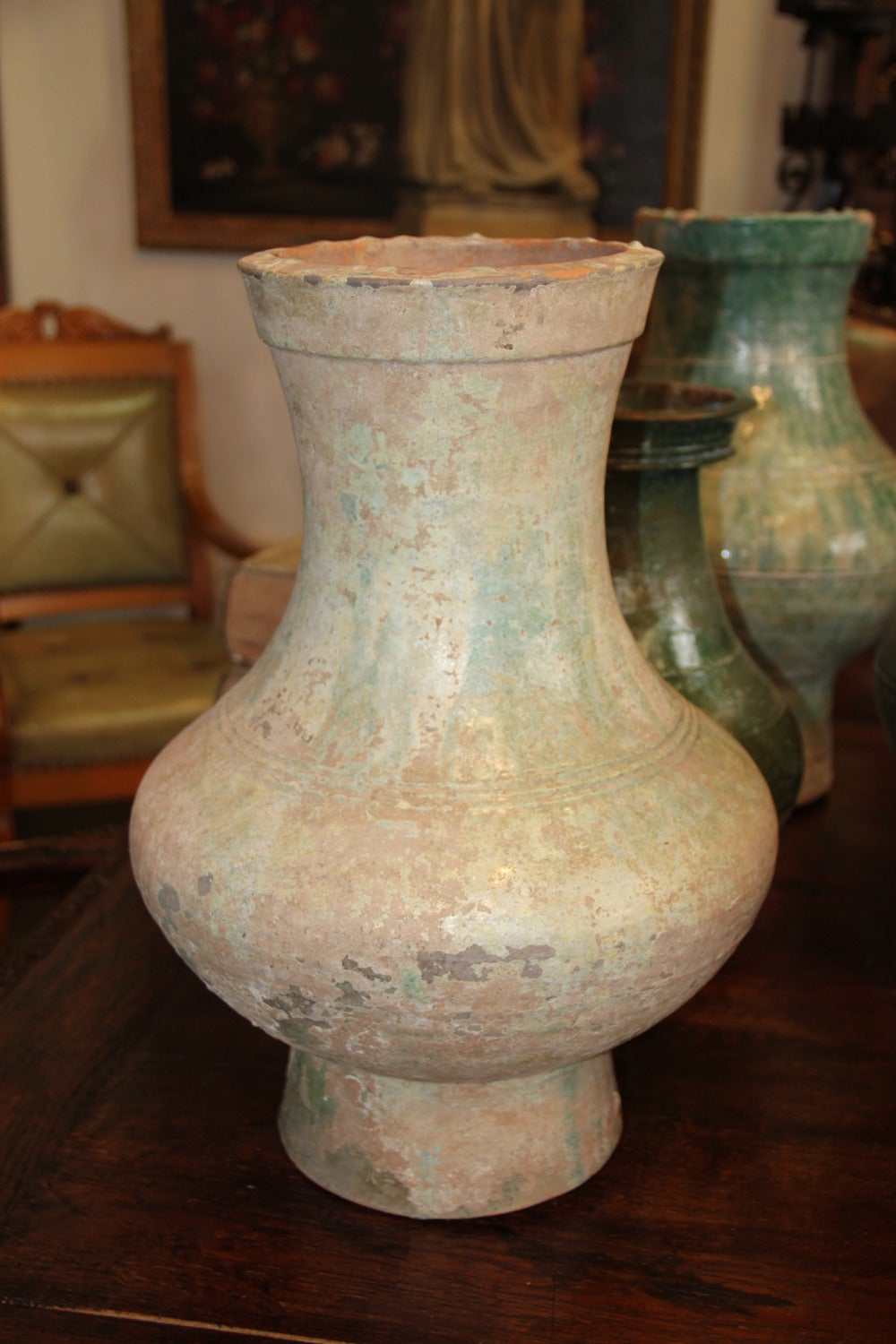 Chinese Han Dynasty Terra Cotta Jar 1