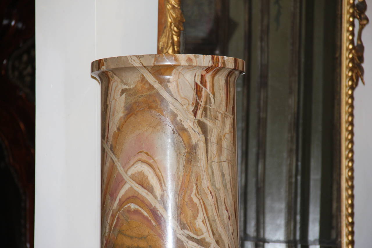 Rare Set of Six 18th Century Italian Doric Columns For Sale 3