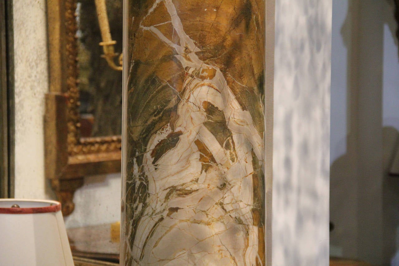 Rare Set of Six 18th Century Italian Doric Columns In Excellent Condition For Sale In San Francisco, CA