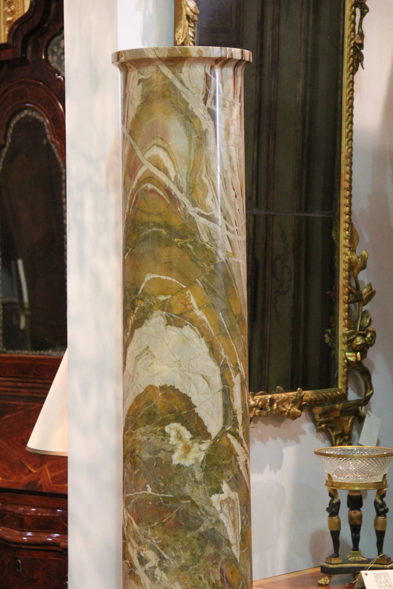 Rare Set of Six 18th Century Italian Doric Columns For Sale 5