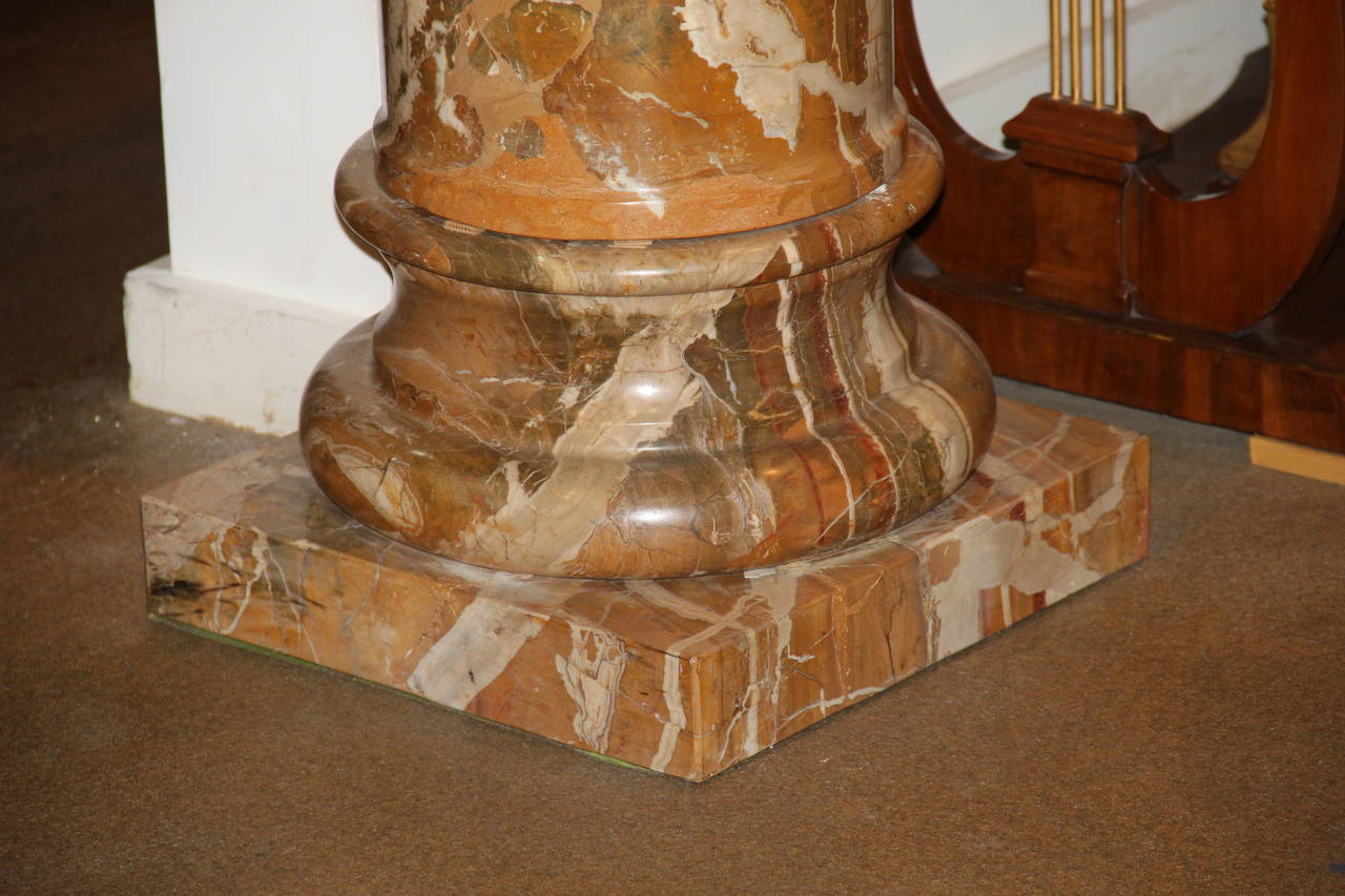 Rare Set of Six 18th Century Italian Doric Columns For Sale 4