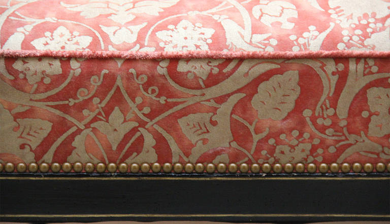 19th Century Pair of English Regency Neoclassical Backless Settees