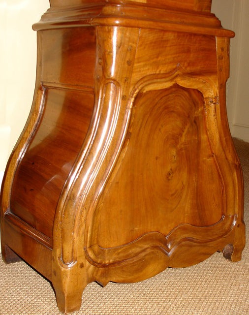 18th Century French Louis XVI Walnut Tall Case Clock For Sale 3
