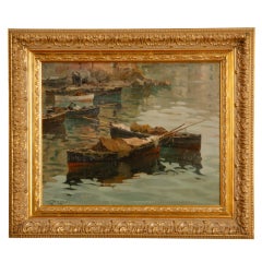 20th Century Oil on Panel, Signed Buono