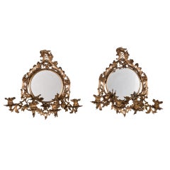 Pair of Louis XV Style Wall Sconces