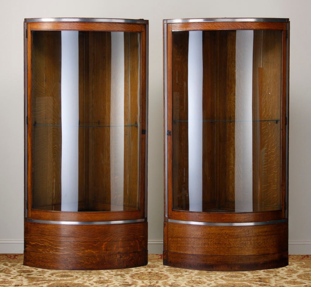 Pair of Early 20th Century Art Deco Cabinets