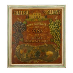 Vintage French Advertising Sign