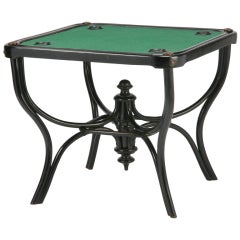 Early 20th Century Austrian Bentwood Game Table