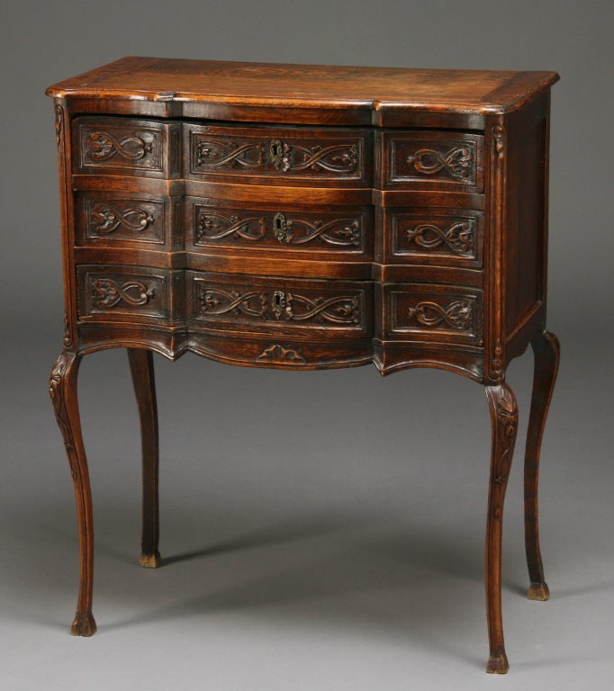 19th Century French Provincial Oak Chest