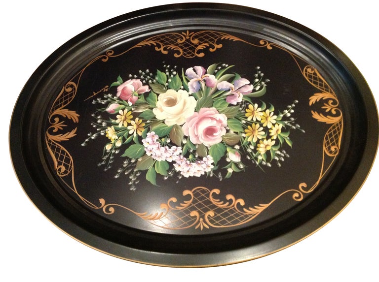 Oval Handpainted Tray with Faux Bamboo Base, Stamped #152

Originally $ 585.00

PLEASE CHECK OUT OUR WEB SITE FOR ADDITIONAL SPECIALS