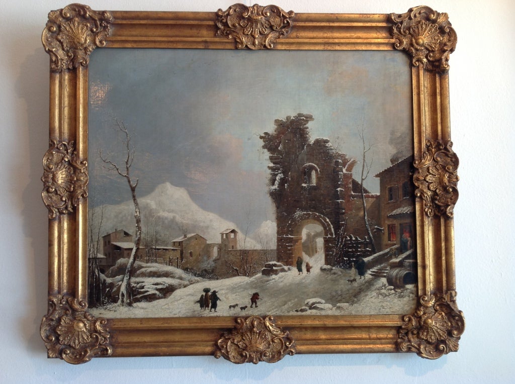 Painting:Oil on Canvas, Jules Cesar Denis Van Loo, French School, 19th Century