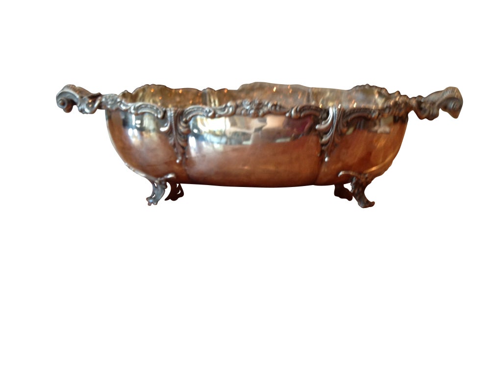 Sterling Silver Centerpiece Oval Lobed Bowl having Foliate and Shell Rim and Handles, Raised on Similar Feet. Signed, Original Condition

Originally $ 9,750.00

CHECK OUR INVENTORY FOR ADDITIONAL SALE ITEMS