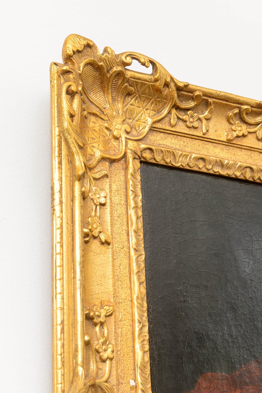 Oil on Canvas, Portrait of Lady, French School, 18th C For Sale at 1stDibs