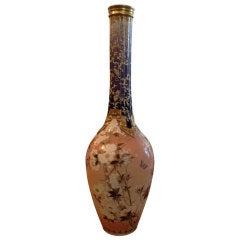 Antique Japanese Porcelain Vase/ Satsuma, Edo Period, 23.25"h, 19th Century