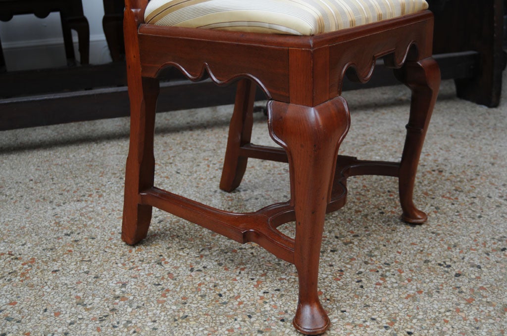 Pair of American Mahogany Side, Pull Up  Chairs, 19th century, WILL SPLIT For Sale 5