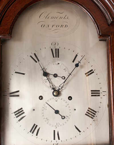 English Oak Tall Case Clock 3