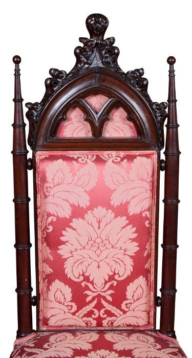 American Gothic Pull Up, Occassional Side Chair, 19th Century 3