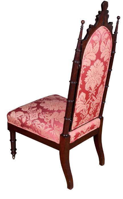 American Gothic Pull Up, Occassional Side Chair, 19th Century 4