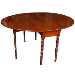 American Drop Leaf, Sofa, Console, End, Buffet Table, R.I., 19th century