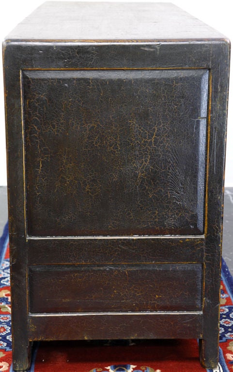 A finely hand painted Tibetan buffet style cabinet 5