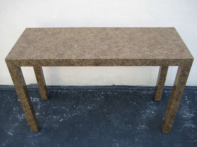 American 1970s Parsons Table, Console or Desk