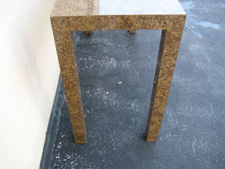 1970s Parsons Table, Console or Desk In Excellent Condition In New York, NY