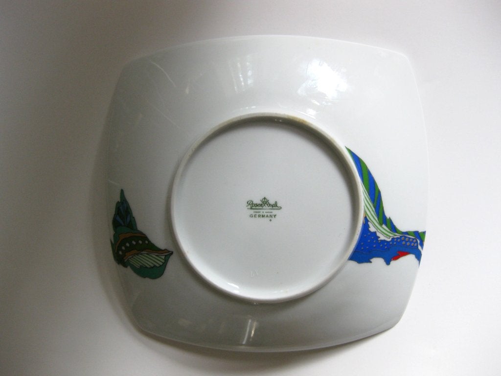 Brigette Deoge for Rosenthal, Germany Mid Century Serving  Dish or Plate  For Sale 5